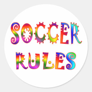 Adesivo Regras do futebol
