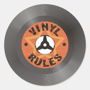 Adesivo Regras do Vinil