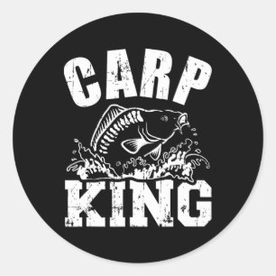 Adesivo Rei da Carpa Pesca