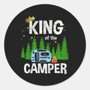 Adesivo Rei Do Trailer De Camping De Viagem Camper Estrada