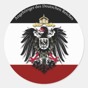 Adesivo Reich do DES Deutschen de Angehöriger