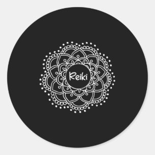 Adesivo Reiki Mandala. Yoga Tee Inspiracional