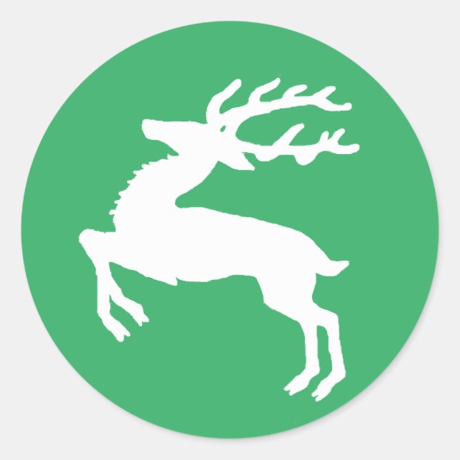 Adesivo Reindeer Branco (Frente)