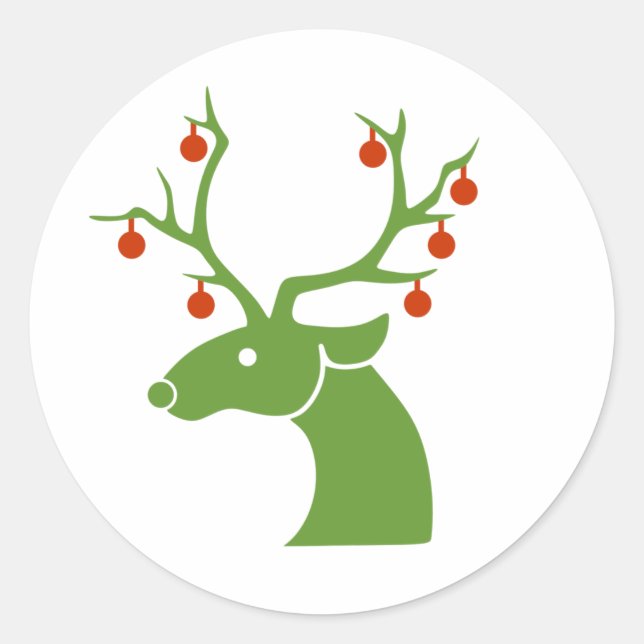 Adesivo Reindeer Christmas (Frente)