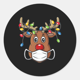 Adesivo Reindeer Feliz Natal Divertido Xmas 1