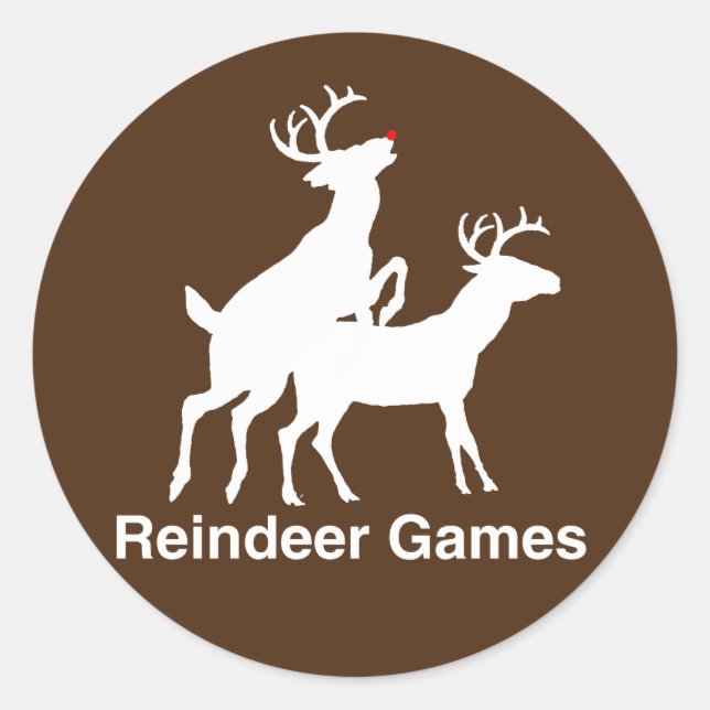 Adesivo Reindeer Games (Frente)