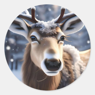 Adesivo Reindeer Magic: Fechamento do Companheiro Leal de