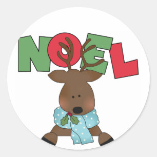 Adesivo Reindeer Noel Camisetas e presentes