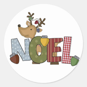 Adesivo Reindeer Noel Holiday Camisetas e presentes