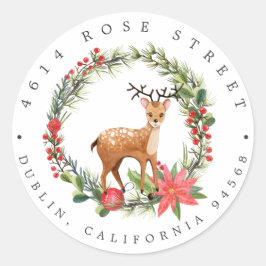 Adesivo Reindeer querido | Endereço para devolução de bebê