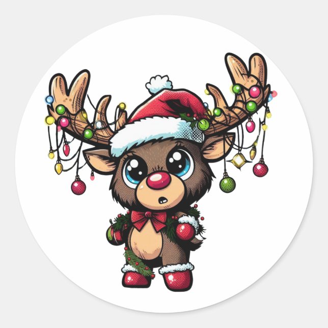 Adesivo Reindeer Sticker (Frente)