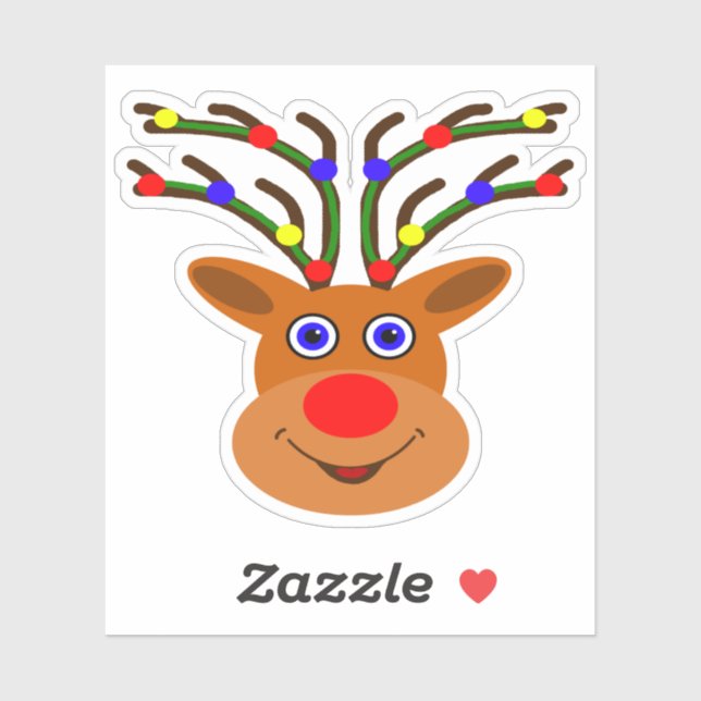 Adesivo Reindeer Sticker (Folha)