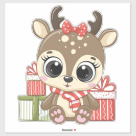 Adesivo Reindeer Sticker