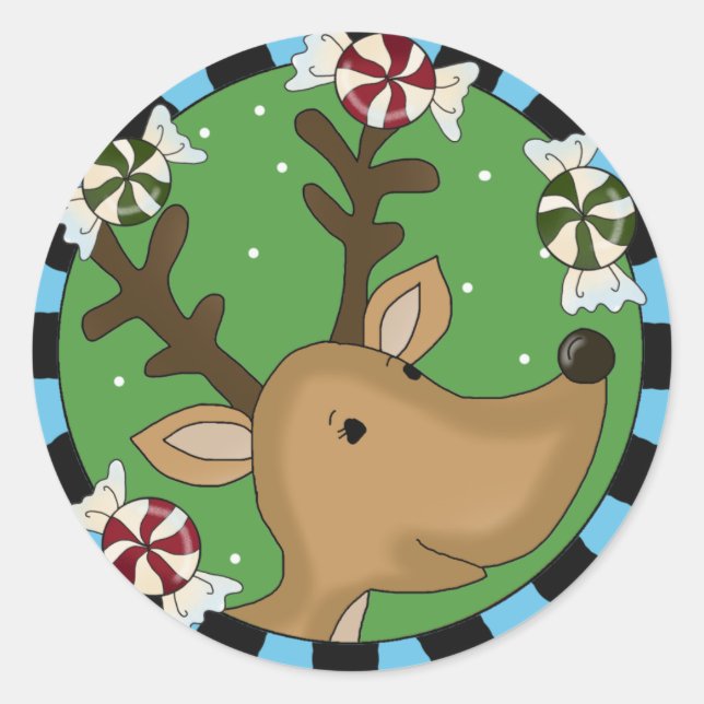 Adesivo Reindeer Stickers (Frente)