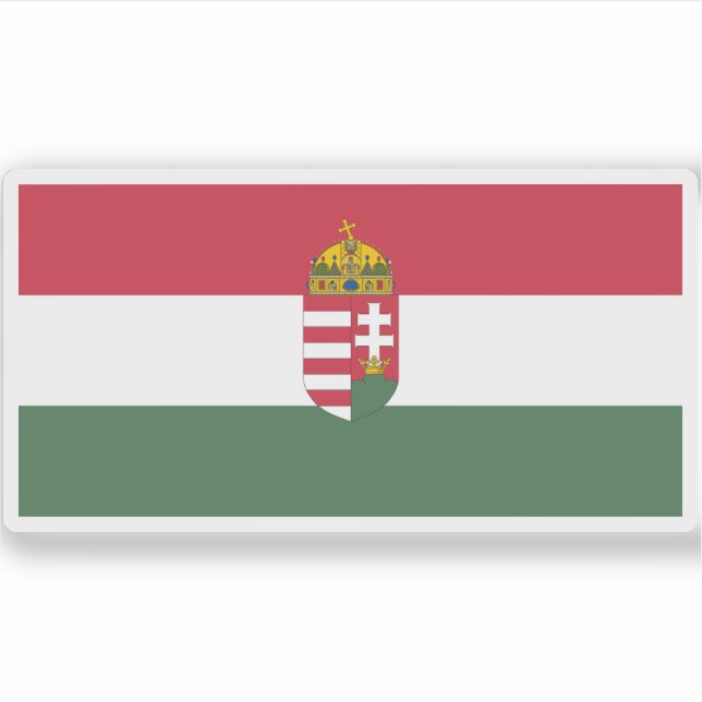 Adesivo Reino da Hungria (1915-1918, 1919-1946) (Frente)