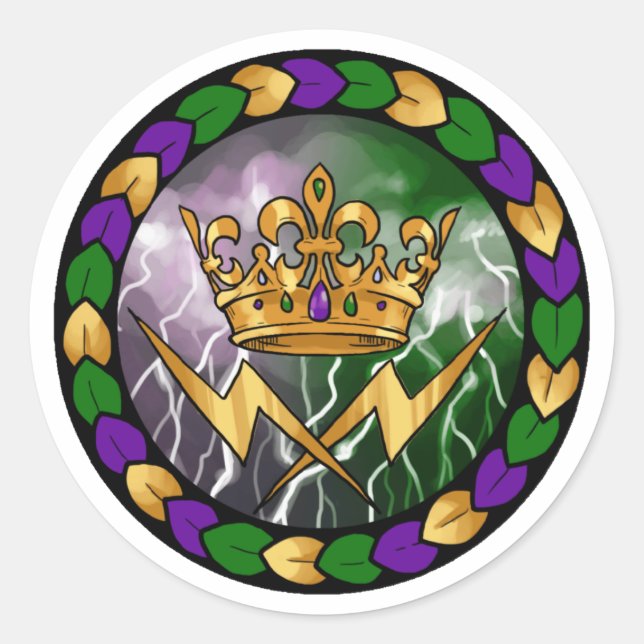 Adesivo Reino das Tempestades LG Sticker New World Faerie (Frente)