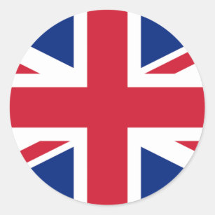 Adesivo Reino Unido Reino Unido Reino Unido União Real Jac