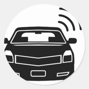 Adesivo Relação satélite Wifi do sensor do carro