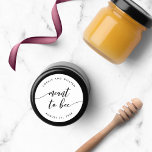 Adesivo Relax Script Significa Ser Favor do Casamento<br><div class="desc">Vinheta de casamento com as palavras "pretendia ser" numa escrita cursiva relaxada a preto contra fundo branco. Personalize-o substituindo o texto do marcador de posição. Para obter mais opções, como alterar a fonte e seu tamanho/cor, expanda a curva/contrato ou o espaçamento entre letras, clique no botão "Personalizar". *Observe que a...</div>