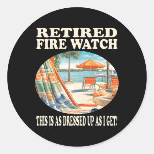 Adesivo Relaxamento do Fire Watch Reformado