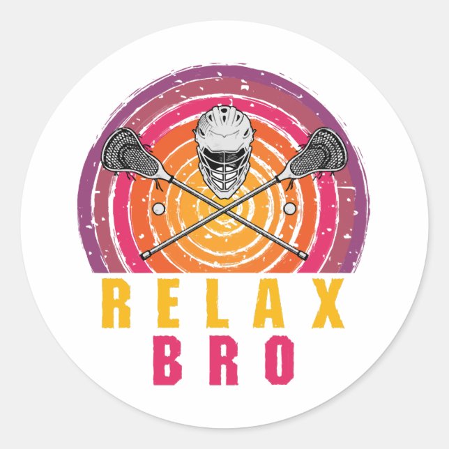 Adesivo Relaxe Irmão Lacrosse (Frente)