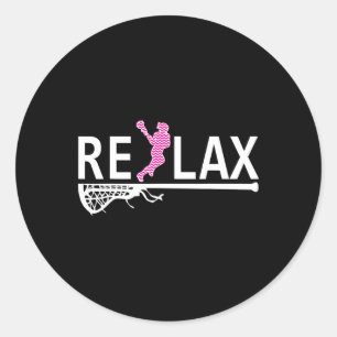 Adesivo Relaxe Juventude Lacrosse Shirts Lacrosse Funny