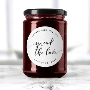 Adesivo Relaxe o roteiro espalham o favor do casamento do