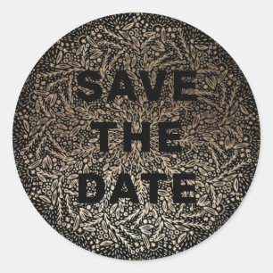 Adesivo Relevo  Formal Elegante De Inverno Preto