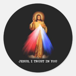 Adesivo Religião Cristã Jesus Confio Em Sua Religião