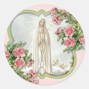Adesivo Religiosa Nossa Senhora da Virgem Maria Fatima