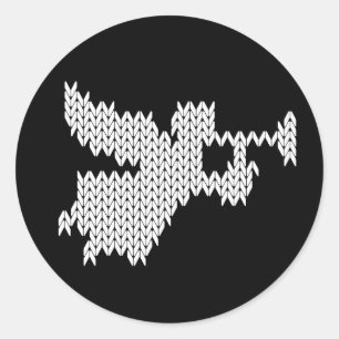 Adesivo Religioso do Anjo da Doce de Natal Feio