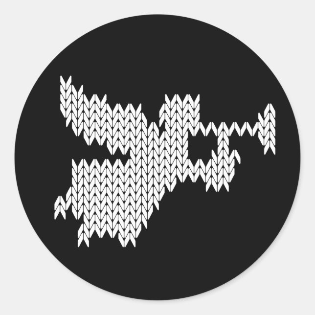 Adesivo Religioso do Anjo da Doce de Natal Feio (Frente)