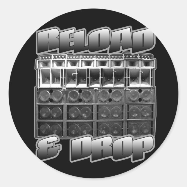 Adesivo RELOAD e GOTA (Frente)