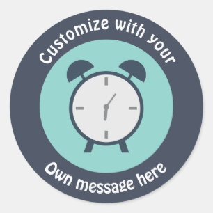 Adesivo Relógio de Alarme de pop