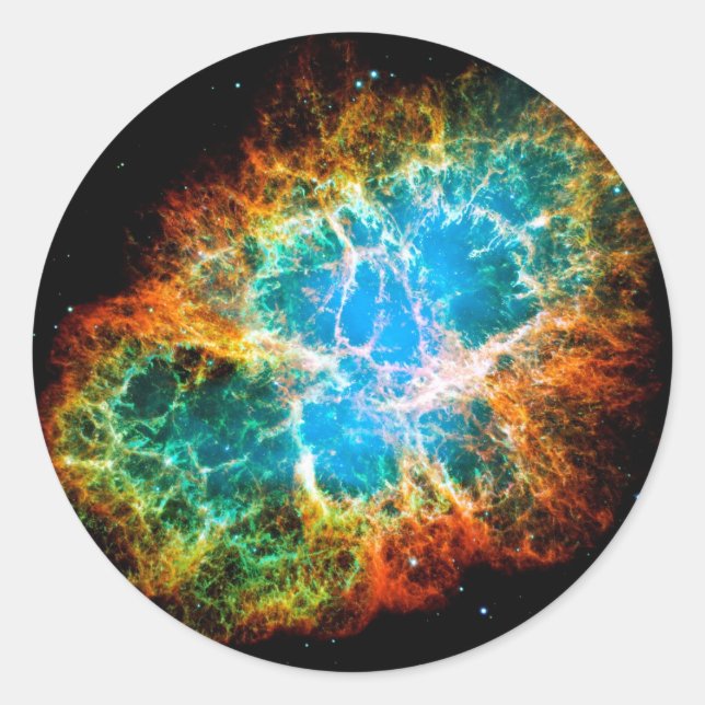 Adesivo Remanescente da Supernova da Nebulosa do Caranguej (Frente)