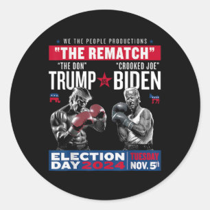 Adesivo Rematendo O Don E O Joe Biden Torto - Trump Pro
