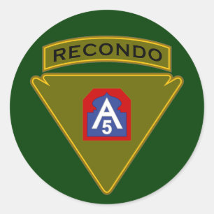 Adesivo Remendo 2 do bolso de Recondo de 5 corpos