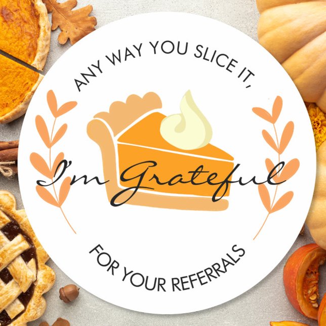 Adesivo remessa de torta de imóveis Anúncio (Criador carregado)