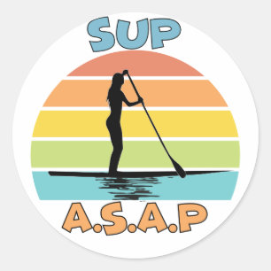 Adesivo Remoção de Posição para Cima do SUP ASAP