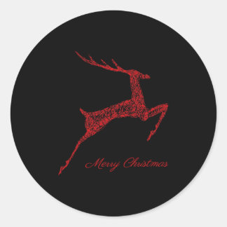 Adesivo Rena Bonita Feliz Natal Feliz Natal Ano Novo Feliz