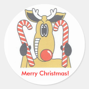 Adesivo Rena, Feliz Natal!