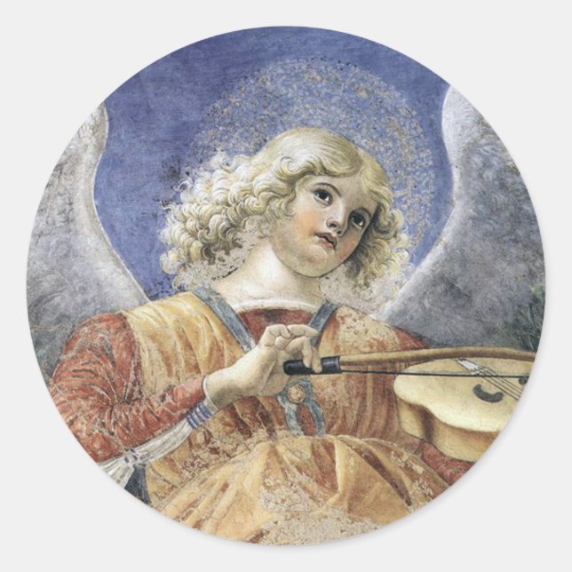 Adesivo Renaissance Angel Stickers Melozzo da Forlì (Frente)
