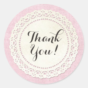 Adesivo Renda Rústica Country em Ponto de Bilro sobre Obri