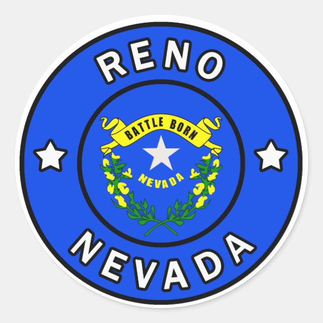 Adesivo Reno Nevada (Frente)