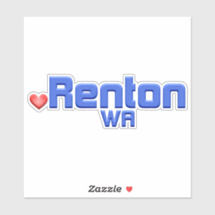 Adesivo Renton Washington