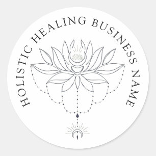 Adesivo Reparo Holístico Lotus Flower Business