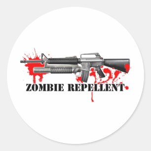 Adesivo Repellent do zombi