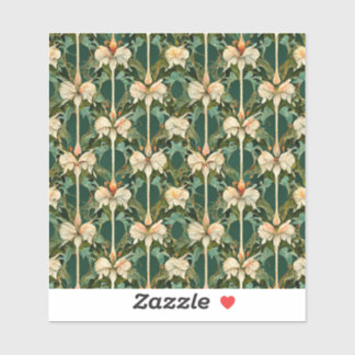 Adesivo Repetição de Padrões Botânicos