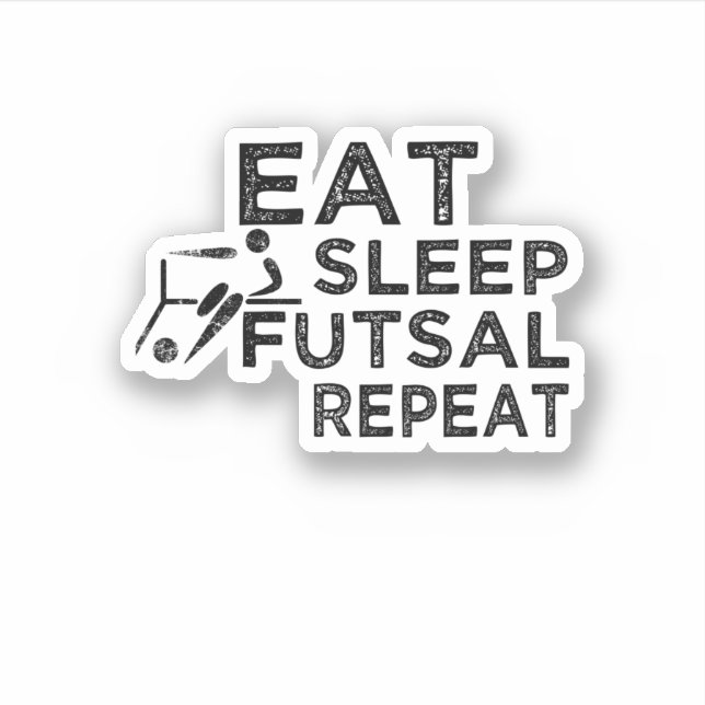 Adesivo Repetição Futsal do Sono (Frente)