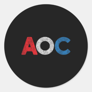 Adesivo Representante Alexandria Ocasio-cortez Aoc